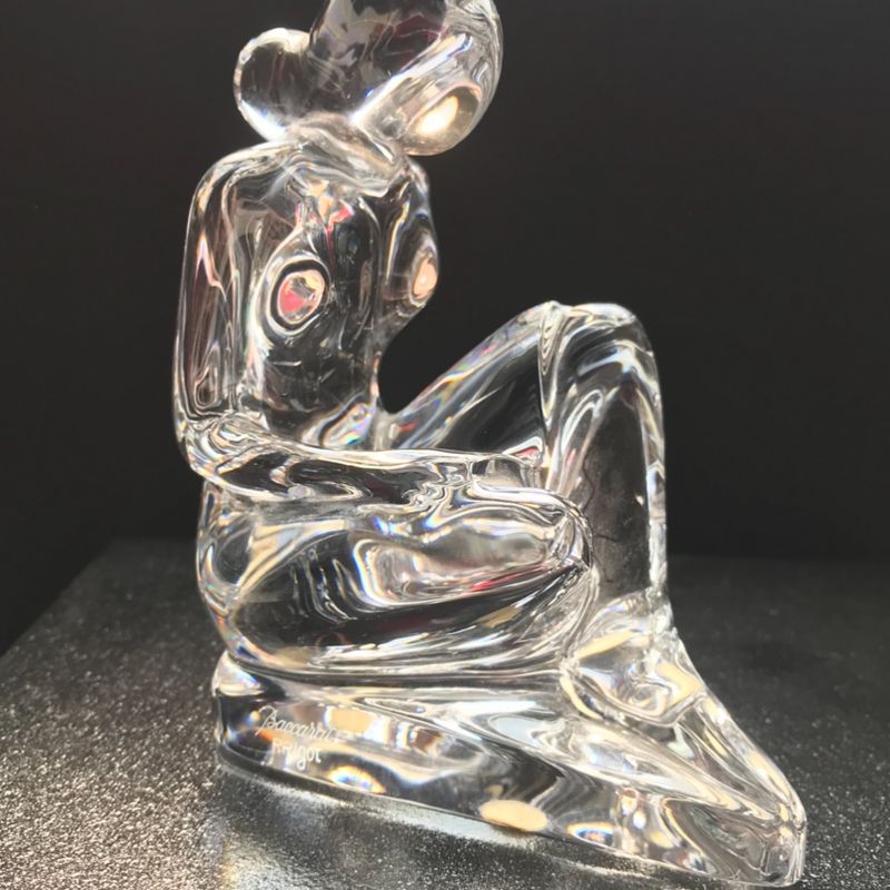 工芸品 Baccarat RRIGOT Nude Woman Figurine Baccarat Crystal “Dreamer” Nude Woman Figurine | eBay