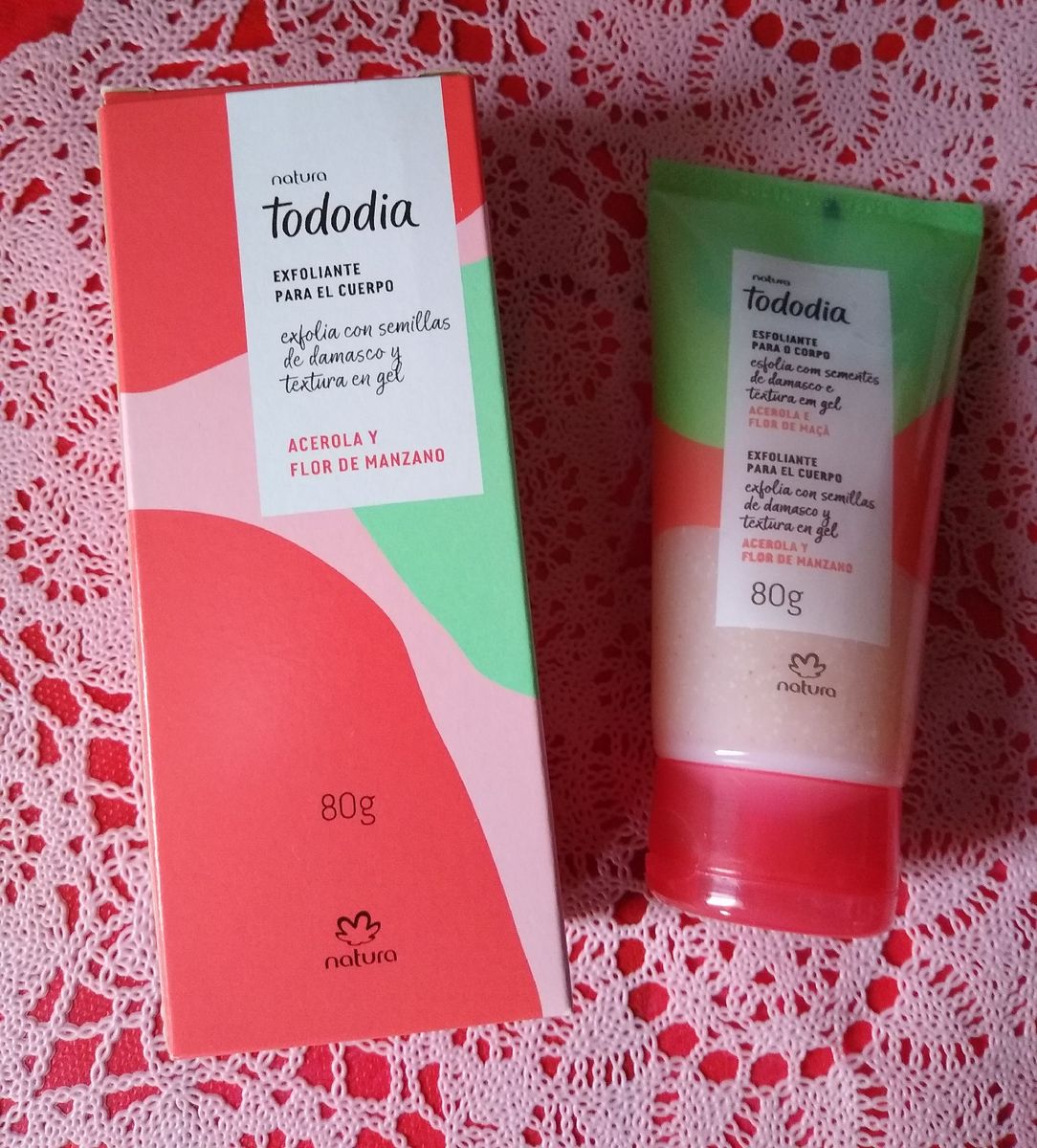 Esfoliante Corporal Natura Cosm Tico Feminino Natura Nunca Usado Enjoei