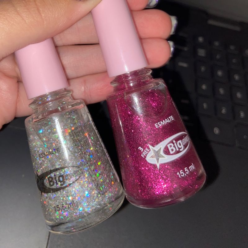 Esmaltes Glitter Big Universo Nunca Usado 91249901 enjoei