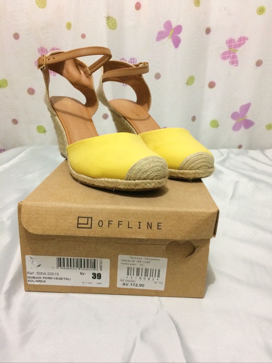 sandalia flatform offline