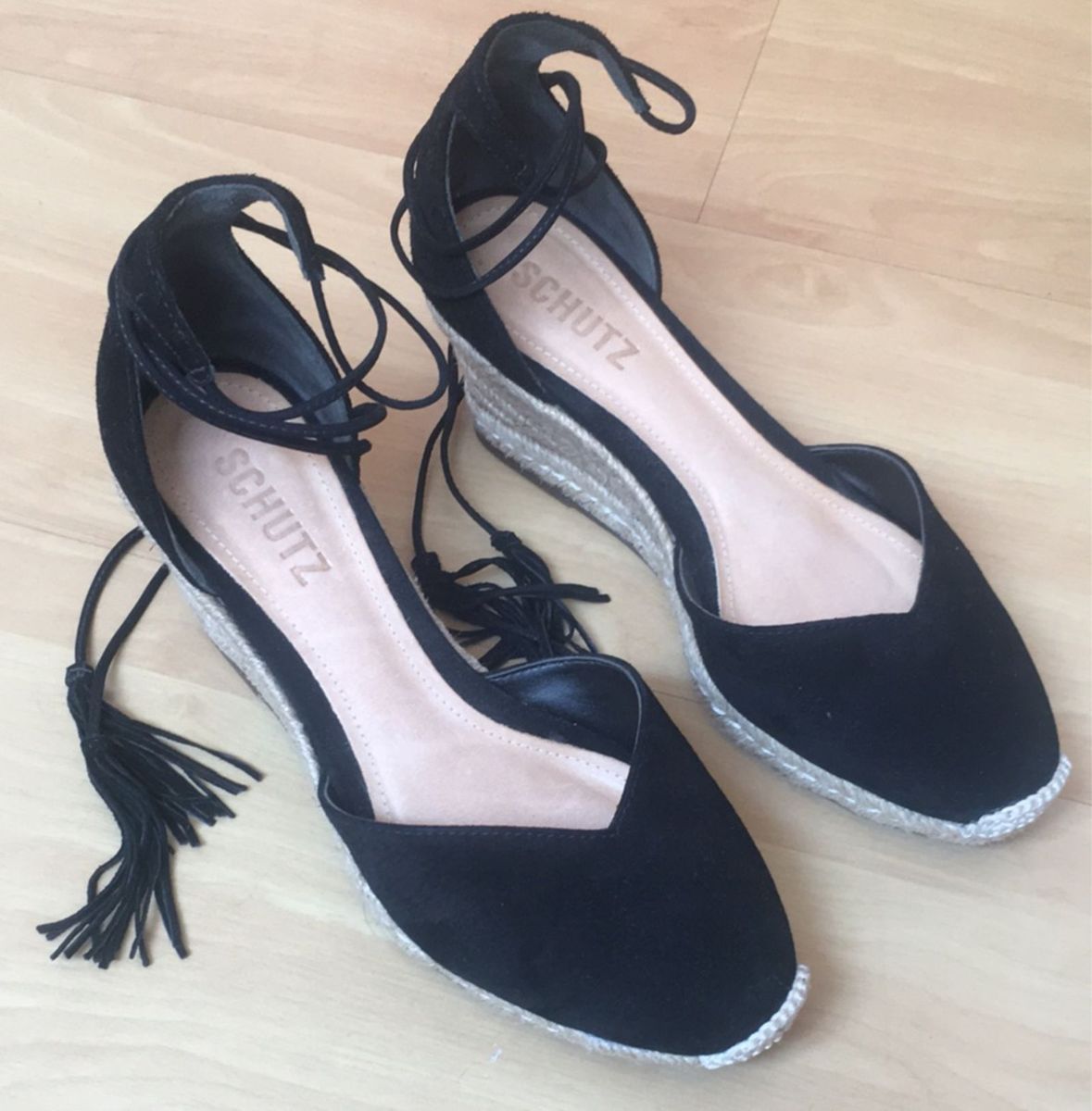 espadrille anabela schutz