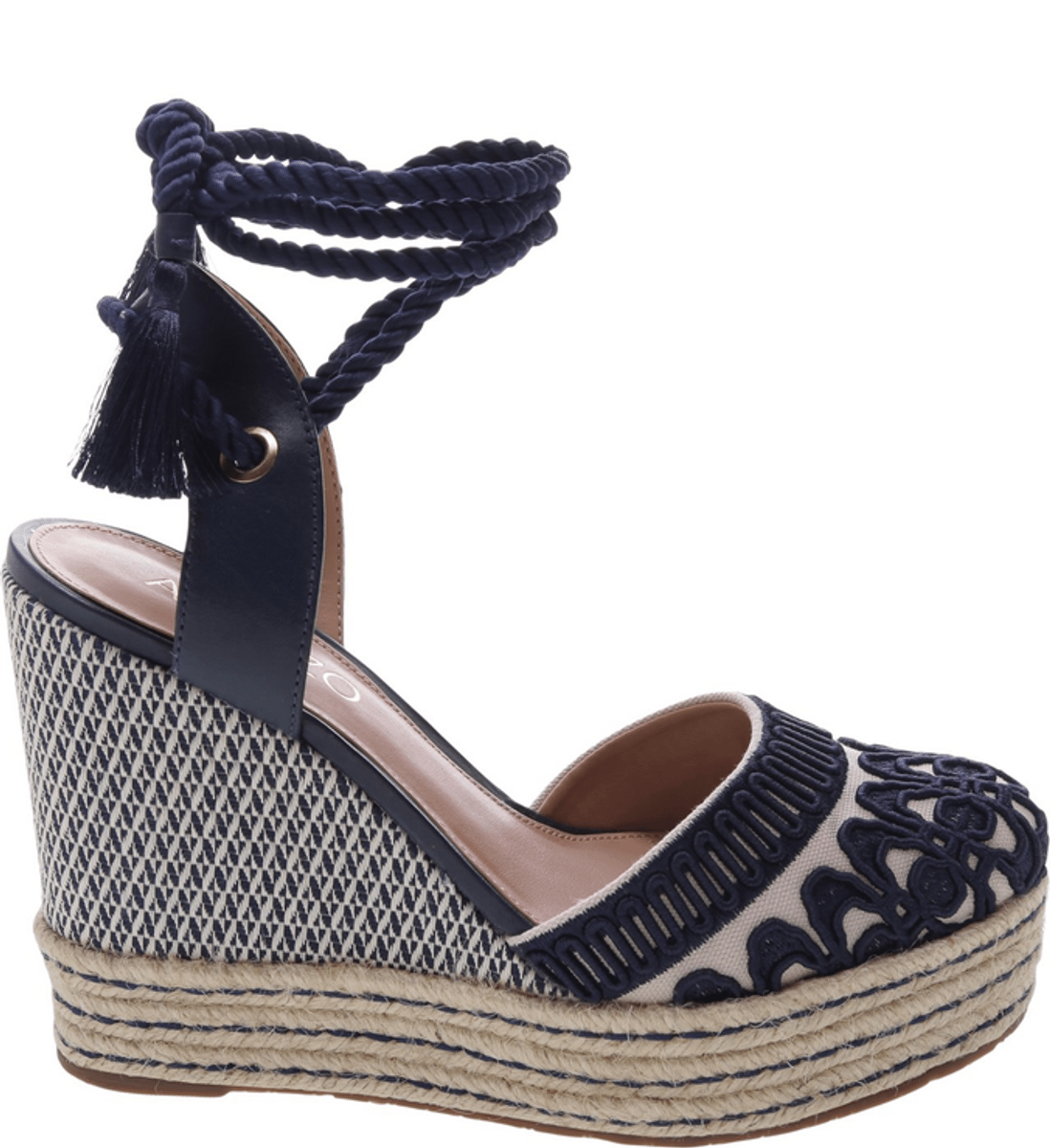 sandalia espadrille arezzo