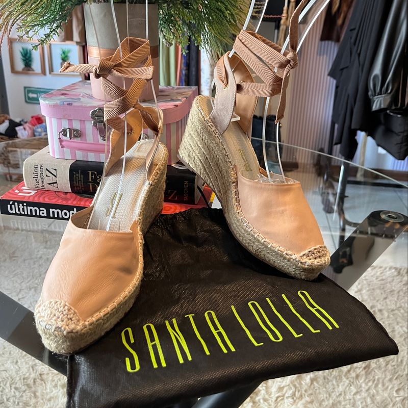 Espadrille santa lolla sales bege