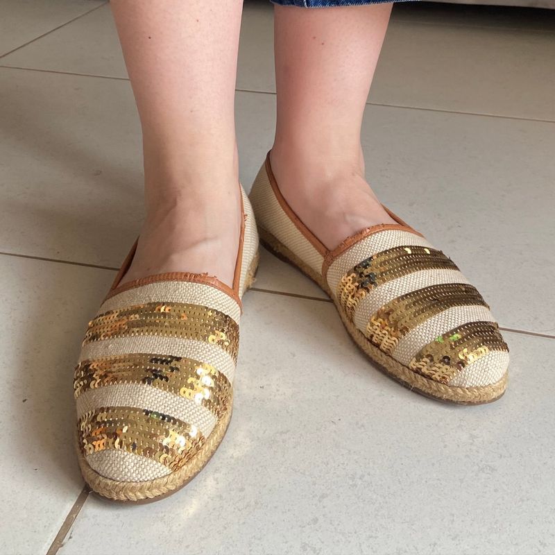 Espadrille loucos e store santos