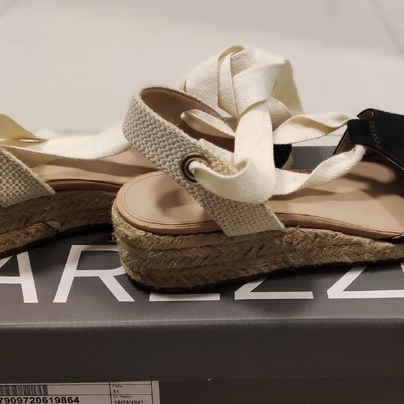 Espadrille Sand lia Arezzo 35 Sand lia Feminina Arezzo Usado 91460003 enjoei