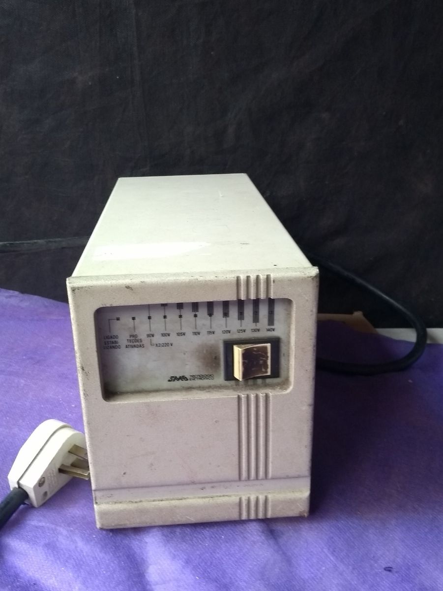 Estabilizador Antigo Excelente | Eletrodoméstico Sms Usado 53124395 ...