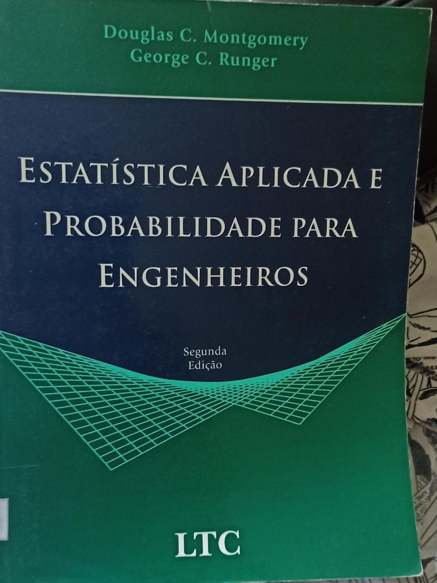 Estatística Aplicada e Probabilidade para Engenheiros - | Livro Usado