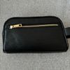 estojo em couro preto super luxo - outros 