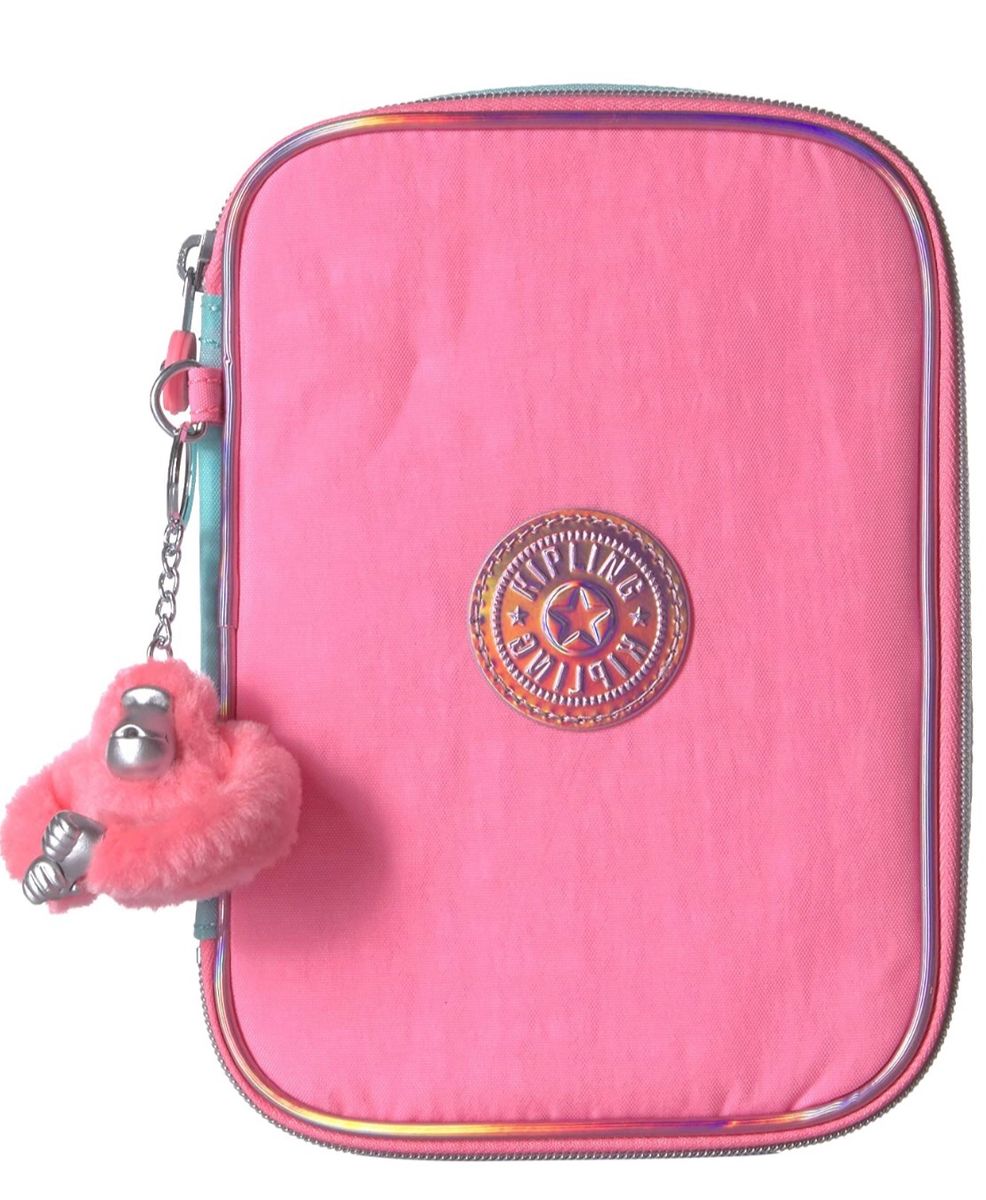 Estojo Kipling 100 Pens Teal Heart Combo/ Rosa C/Azul, Necessaire Feminina  Kipling Nunca Usado 41331619