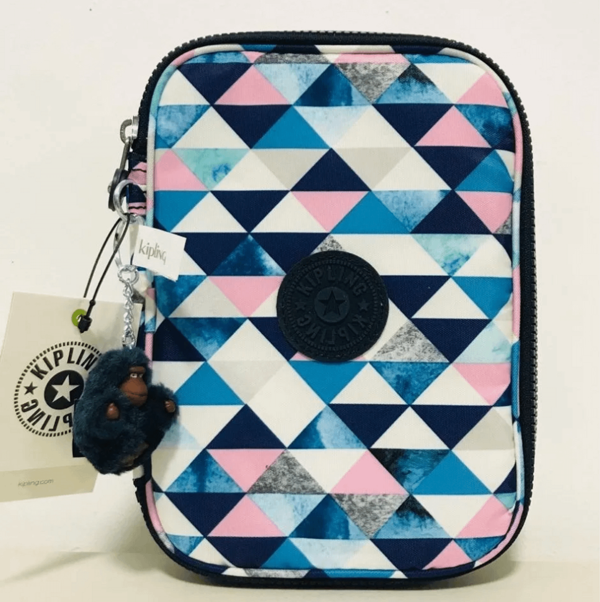 Estojo Kipling Novo - Modelo 100 Pens Merry Tiles, Item de Papelaria  Kipling Nunca Usado 72705232