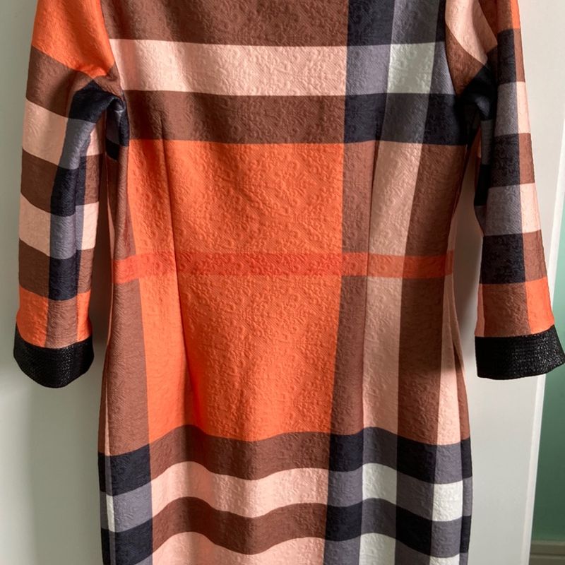 burberry estampado rojo