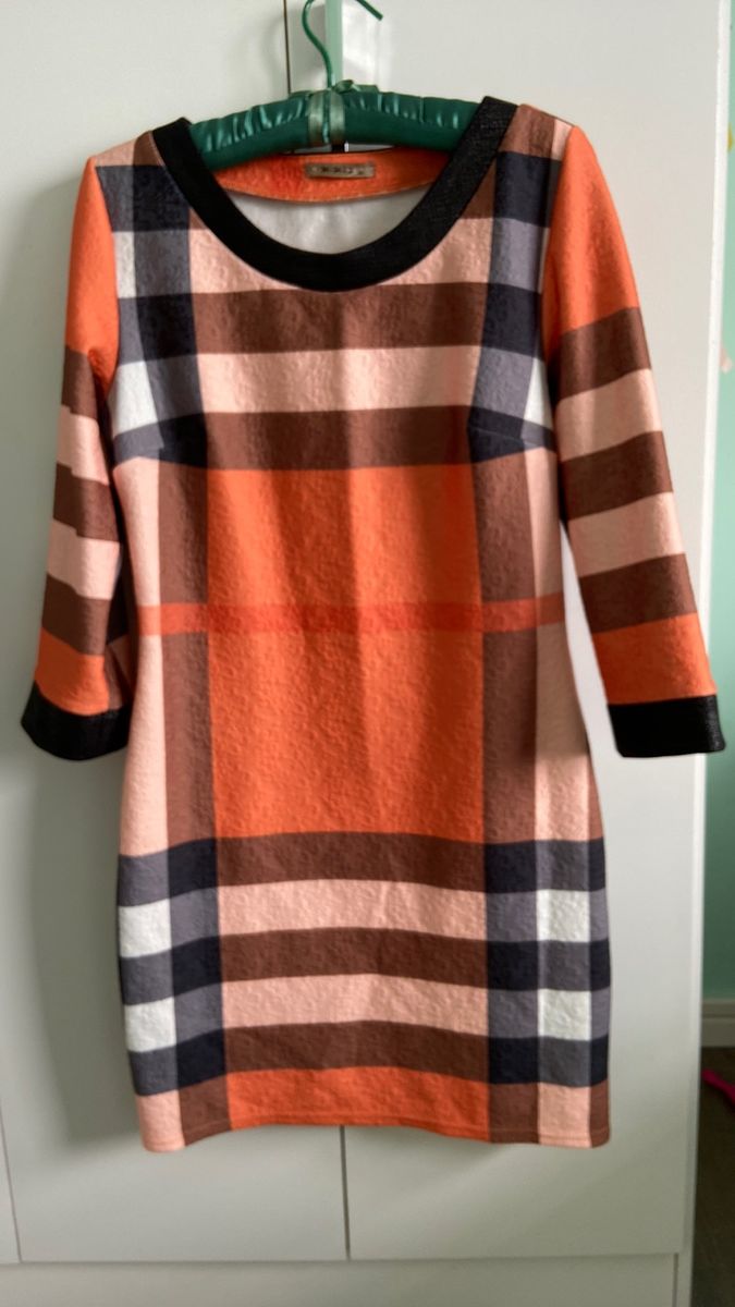 burberry estampado rojo