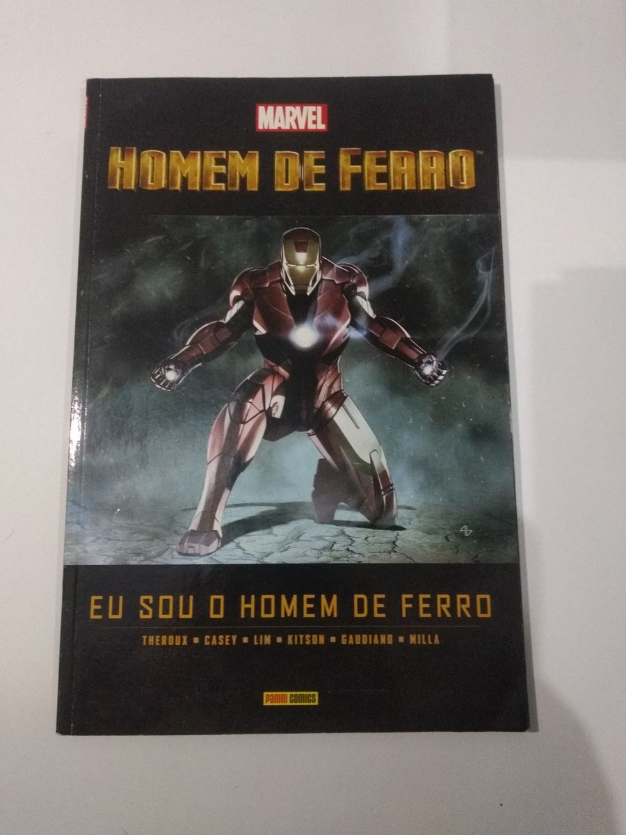 Eu Sou O Homem De Ferro Livro Marvel Usado Enjoei