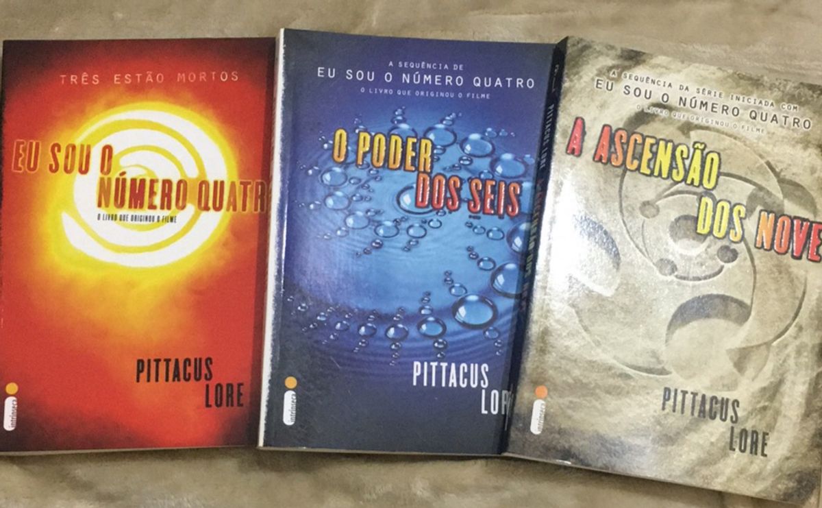 Eu Sou O Número Quatro (coleção com 3 Livros ) Livro Pittacus Lores Usado 63872888 enjoei