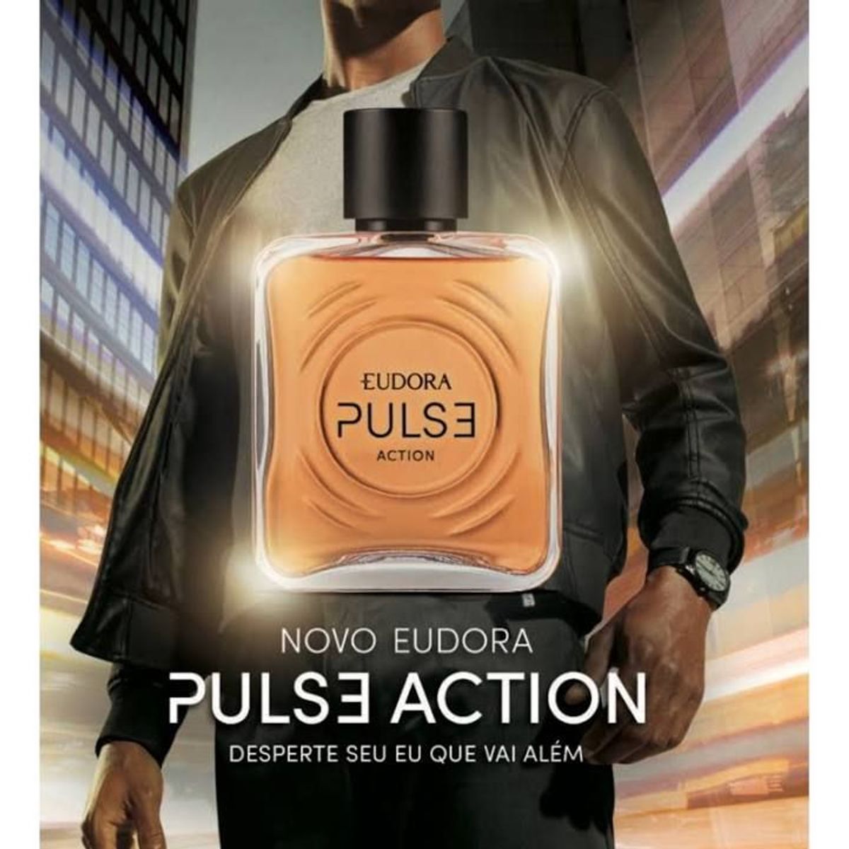 Eudora Pulse Action Desodorante Colônia 100ml | Perfume Masculino ...