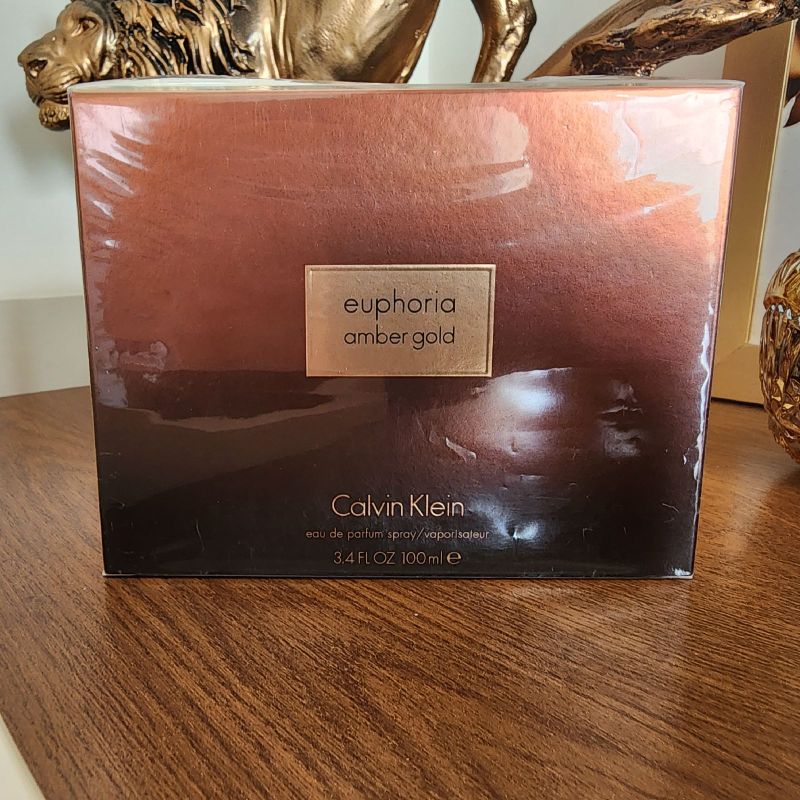 Euphoria Amber Gold Calvin Klein Feminino 100ml, Perfume Feminino Calvin  Klein Nunca Usado 94449238