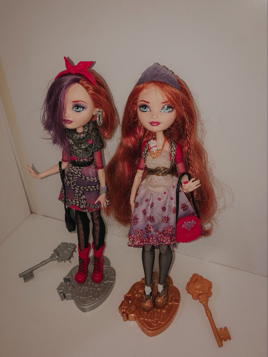 Ever After High Holly E Poppy Ohair Brinquedo Mattel Usado 83291652 Enjoei 1424