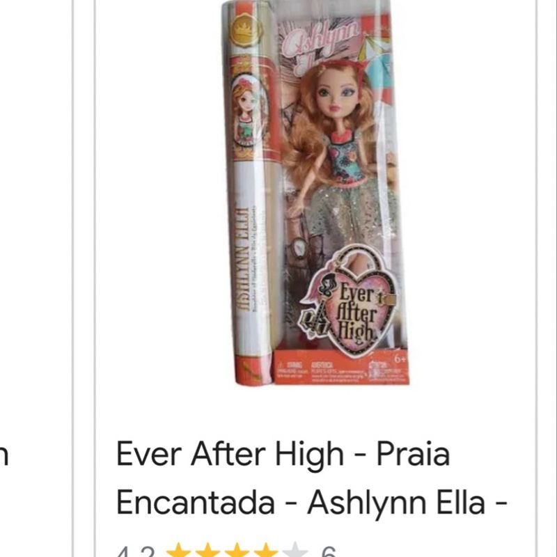 Ever After High Ashlynn Ella primeiro lançamento - Artigos infantis -  Gutierrez, Belo Horizonte 1251893185