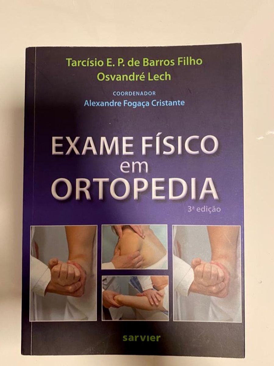 Exame Físico Em Ortopedia | Livro Livro Ortopedia Usado 72837220 | Enjoei