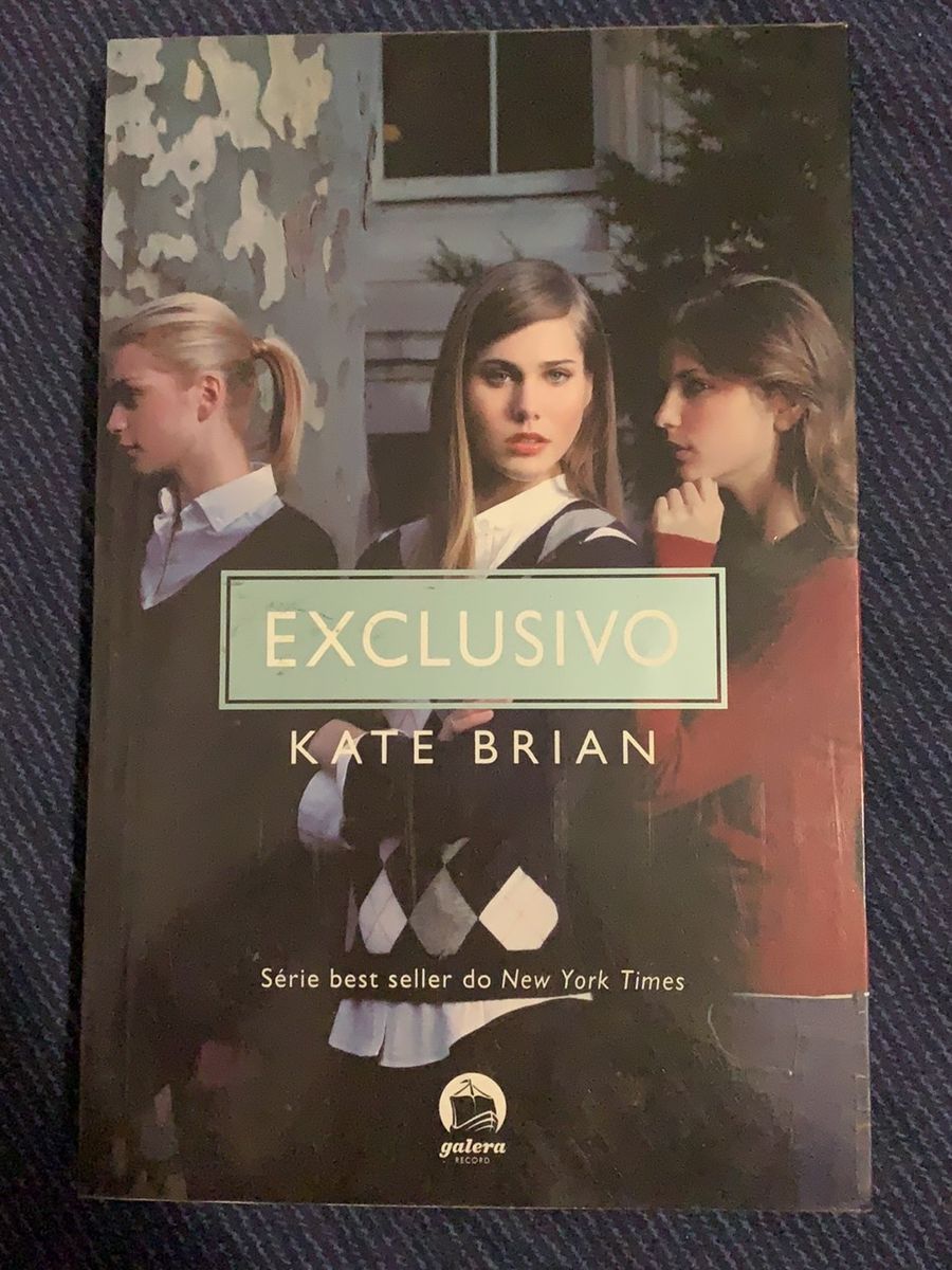 Exclusivo da Kate Brian | Livro Galera Record Usado 48681113 | enjoei