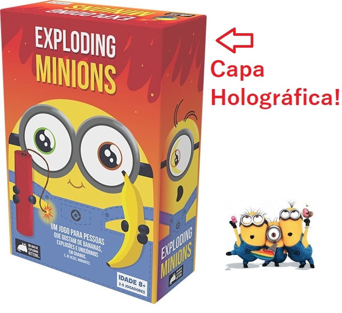 Exploding Minions Jogo de Cartas do Minion | Jogo de Tabuleiro Card ...