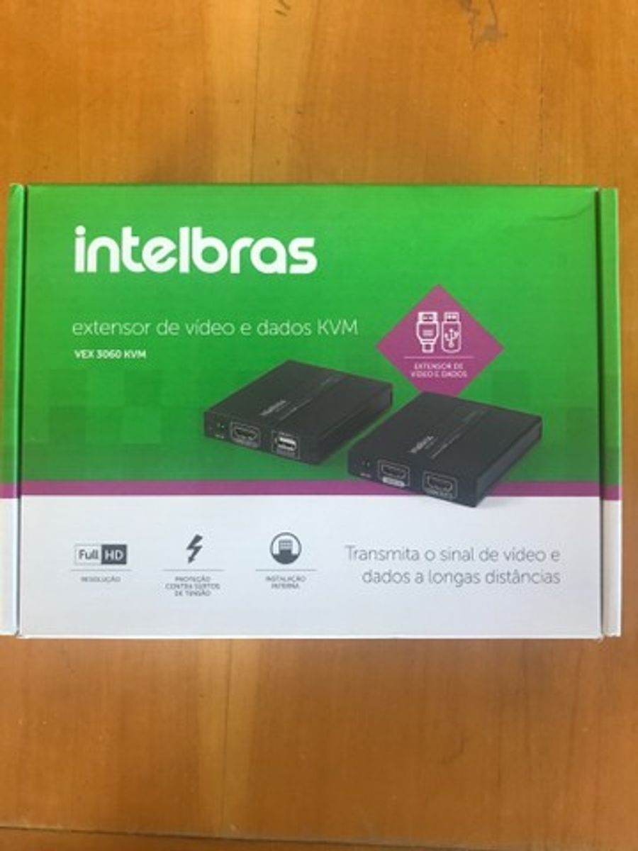 Extensor Vex 3060 Kvm | TV e Display Intelbras Nunca Usado 75794914 ...