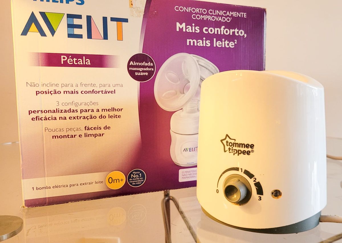 Extrator de Leite Elétrico Silencioso Philips Avent - Grátis Aquecedor ...