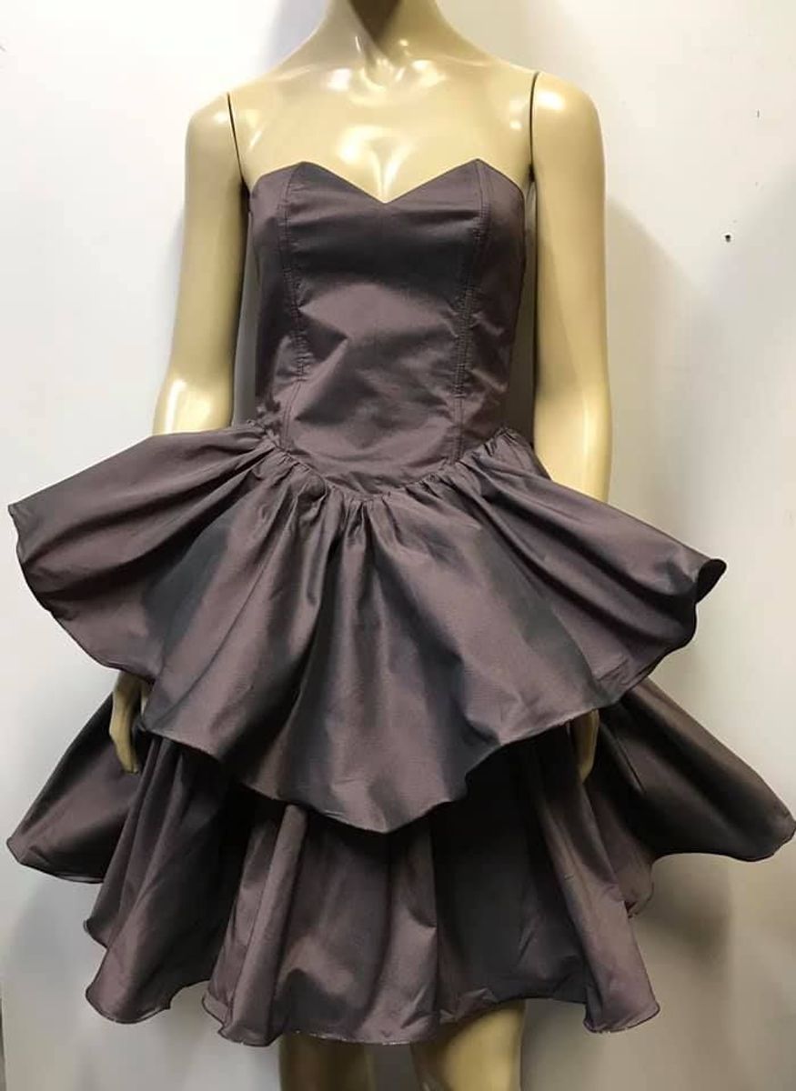 vestido para festa dos anos 80