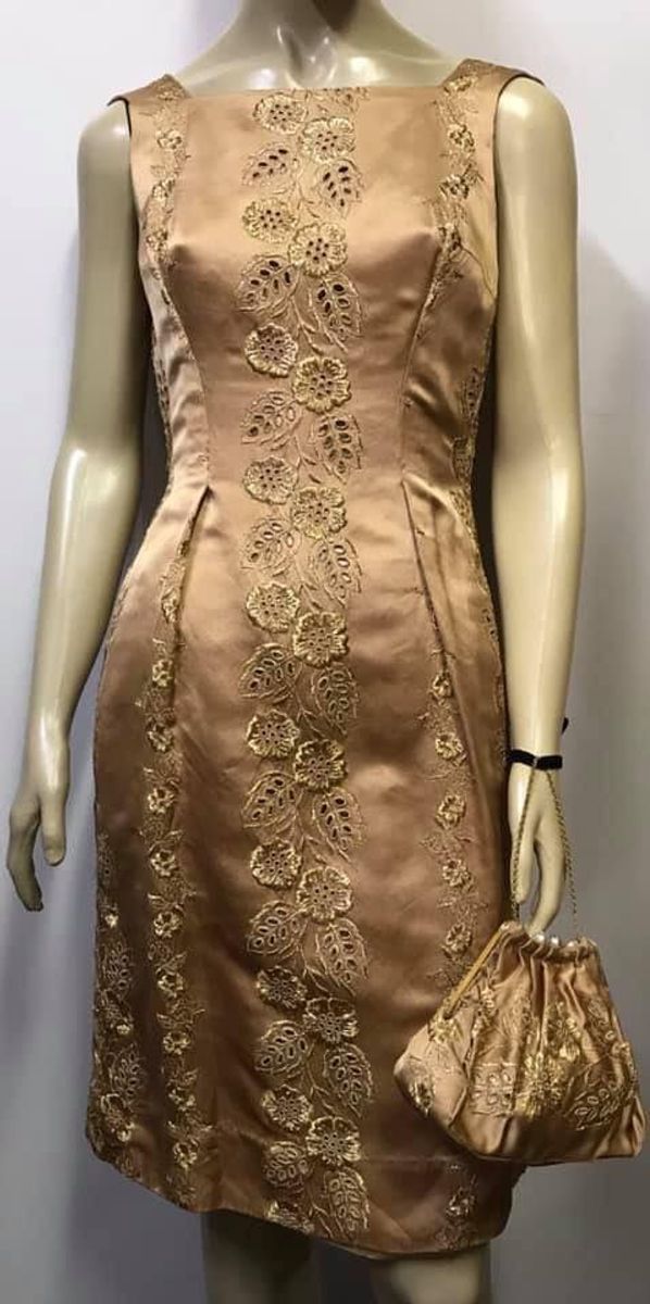 vestido de festa para senhoras acima de 60 anos