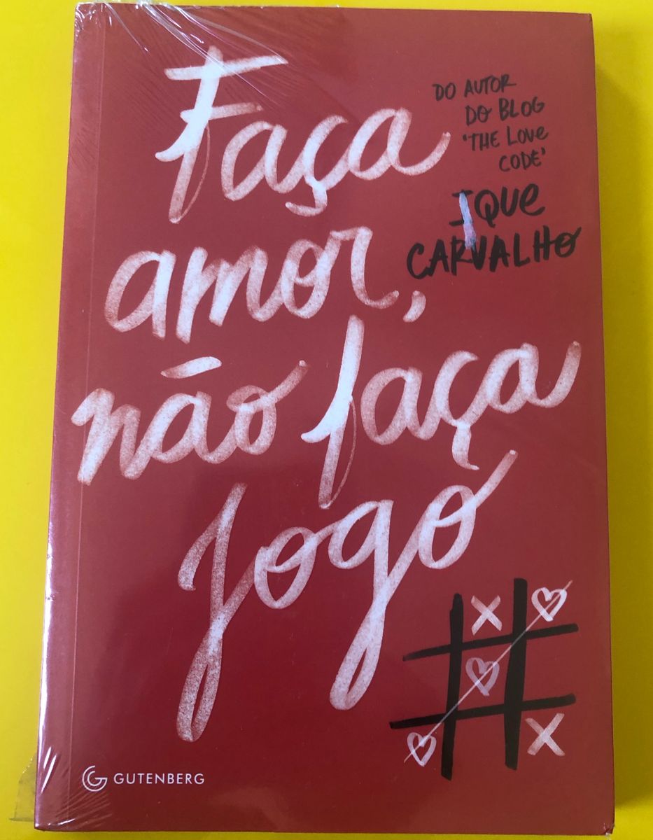 Faça Amor, Não Faça Jogo | Livro Nunca Usado 41409650 | enjoei