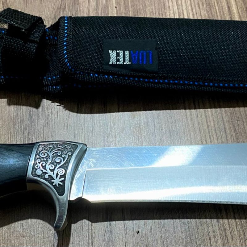 Faca Colt Lk-134 - Luatek Faca de Caça, Pesca, Churrasco - Cor