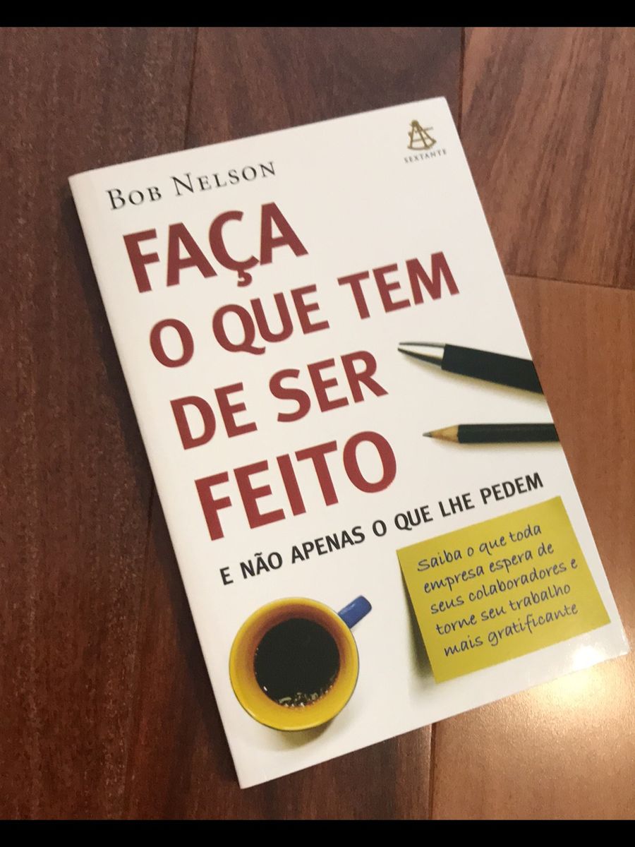 Faça O Que Tem Que Ser Feito | Livro Ed Sextante Usado 32163865 | Enjoei