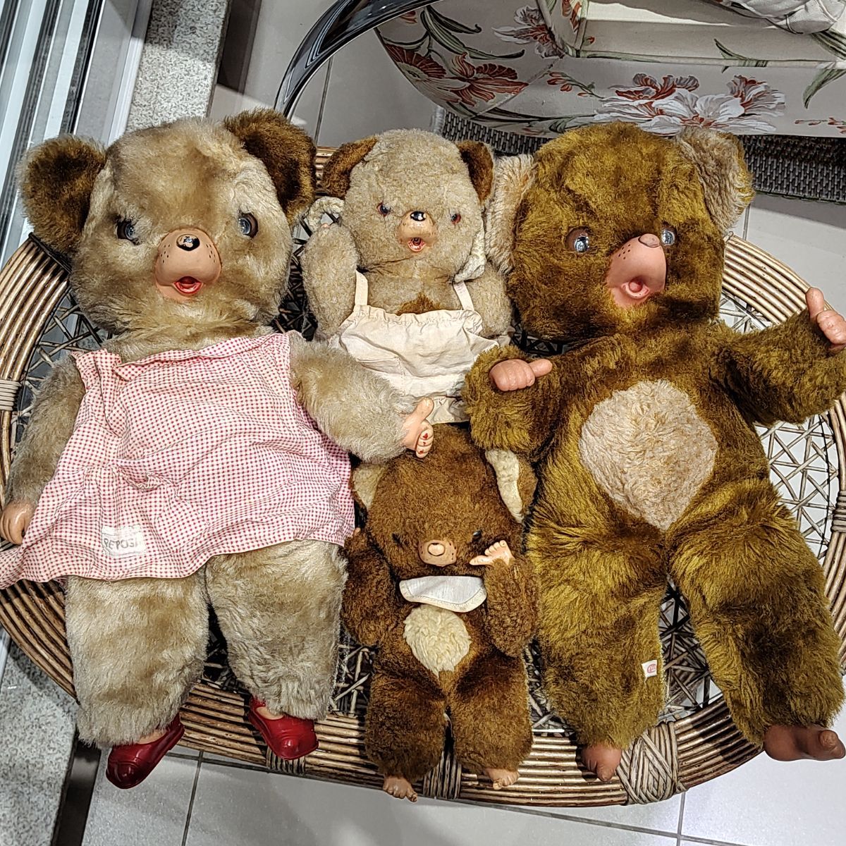 Família Urso Peposo Anos 80 | Produto Vintage e Retro Estrela Usado ...