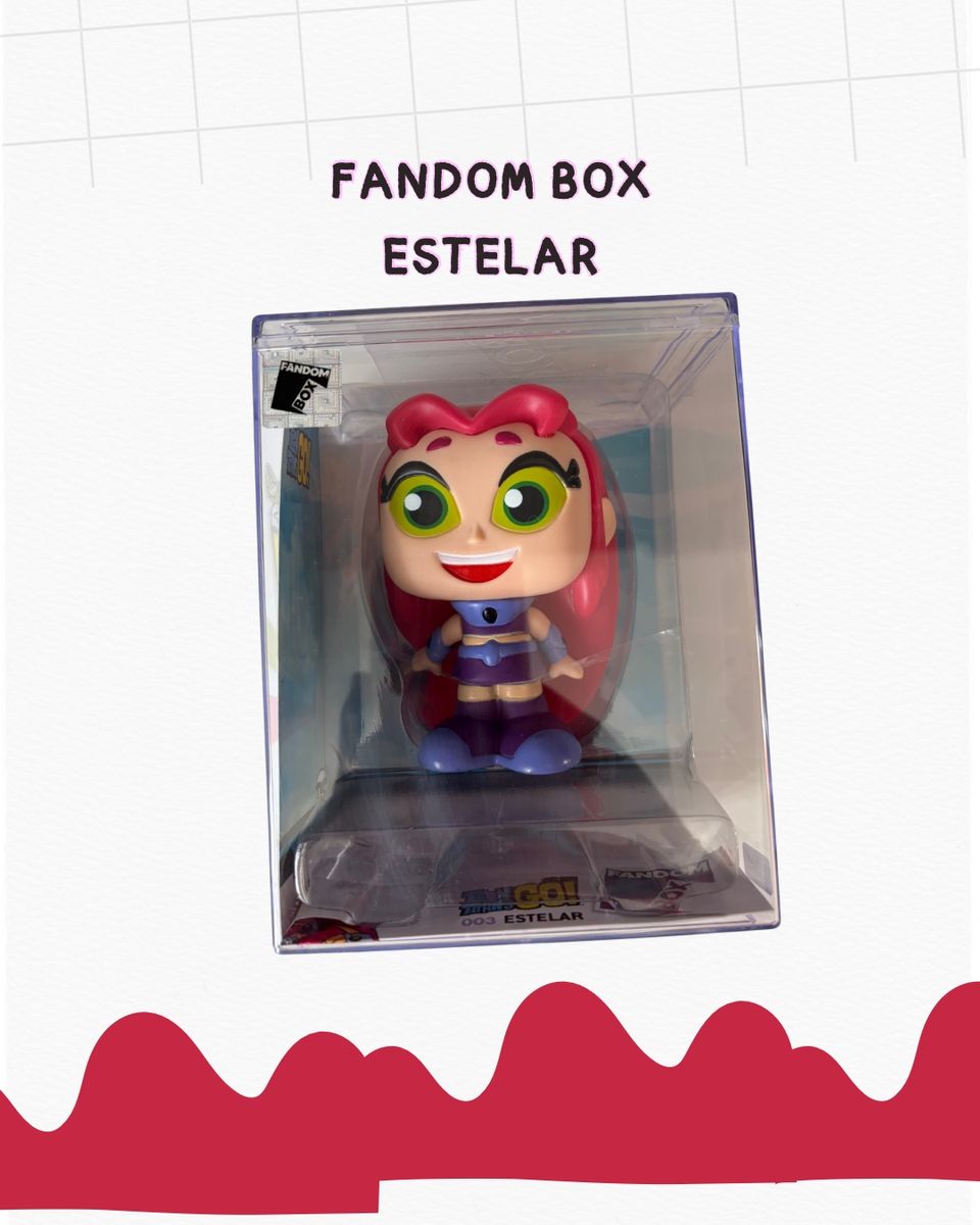 Fandombox Estelar Jovens Titãs | Brinquedo Fandombox Nunca Usado ...