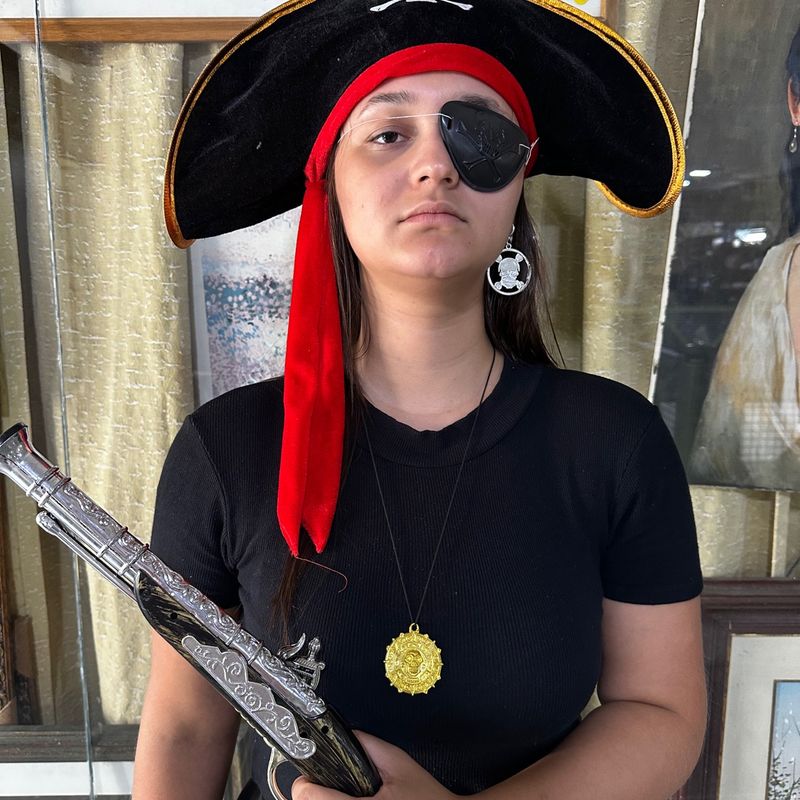 Fantasia olho de pirata extra, extra