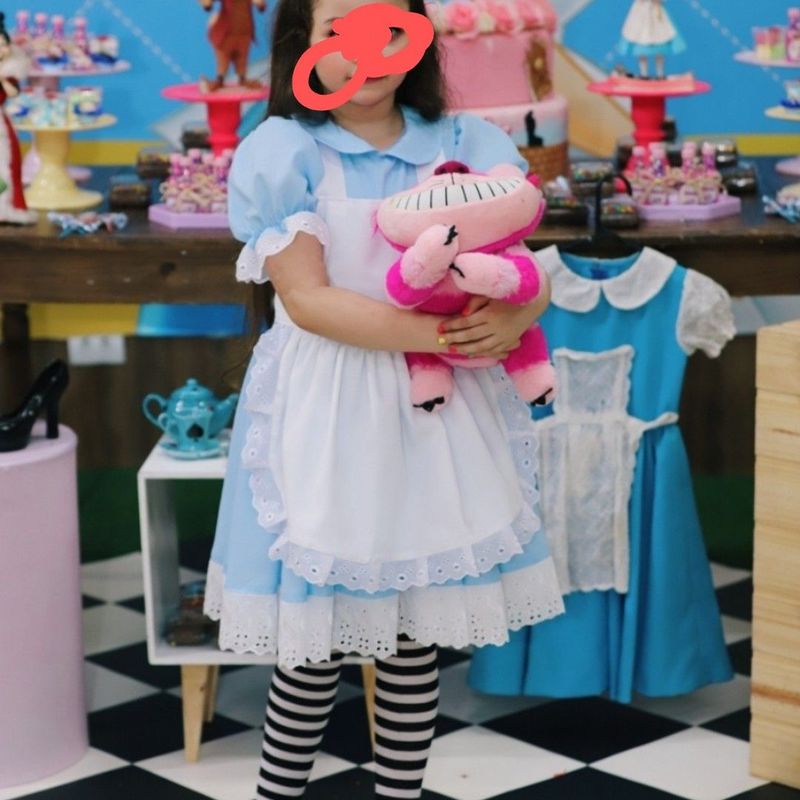 Roupa da alice no país hot sale das maravilhas