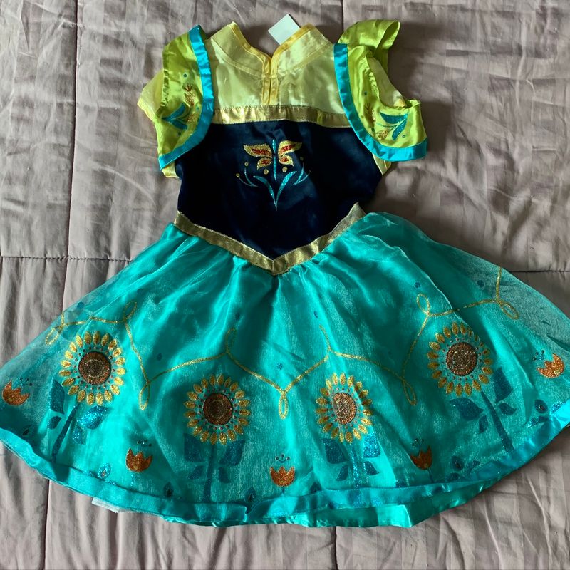 Fantasia Ana Frozen Fever (original Disney Store) | Roupa Infantil para  Menina Disney Store Usado 85479777 | enjoei