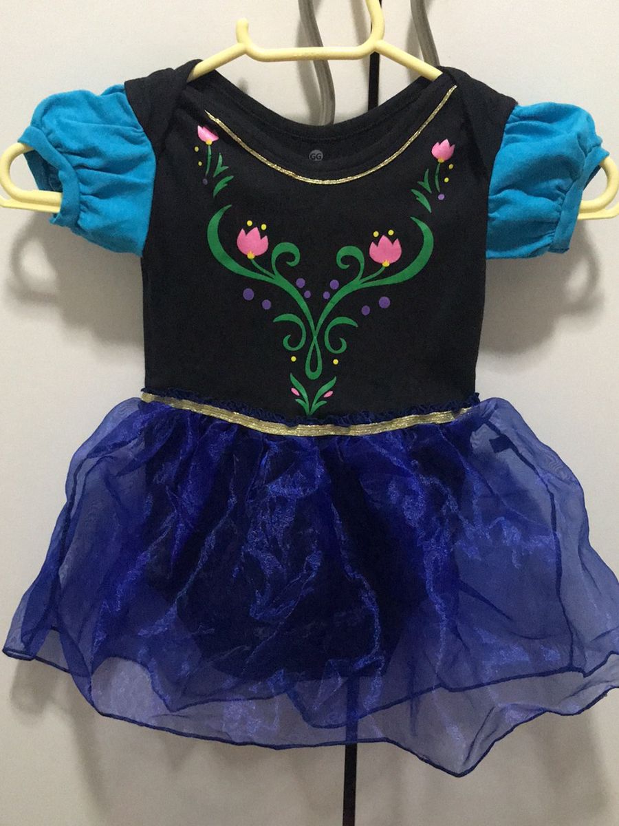 fantasia anna frozen bebe