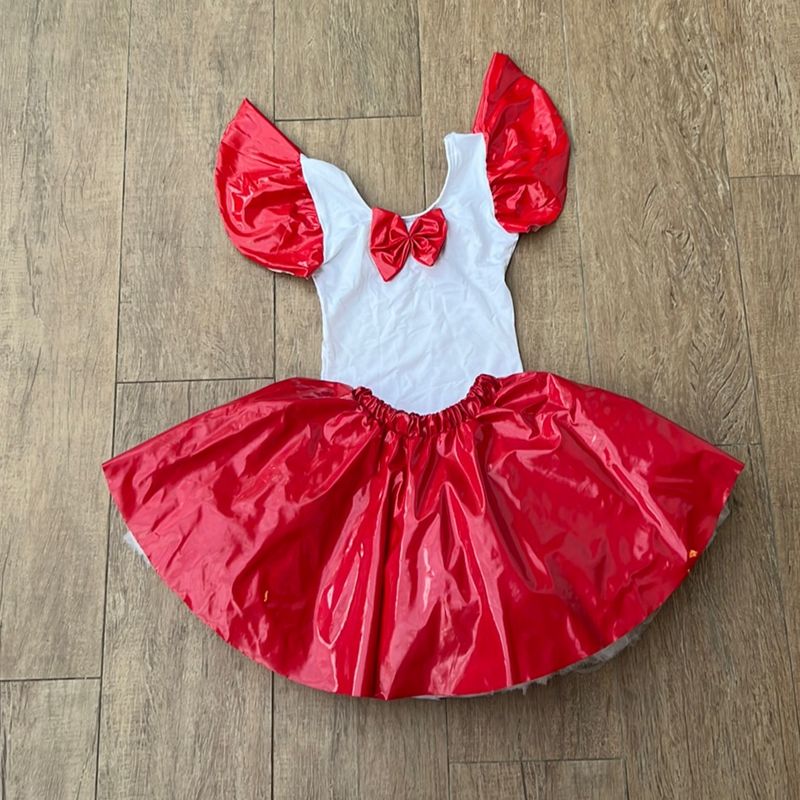 Roupa de hot sale ballet vermelha