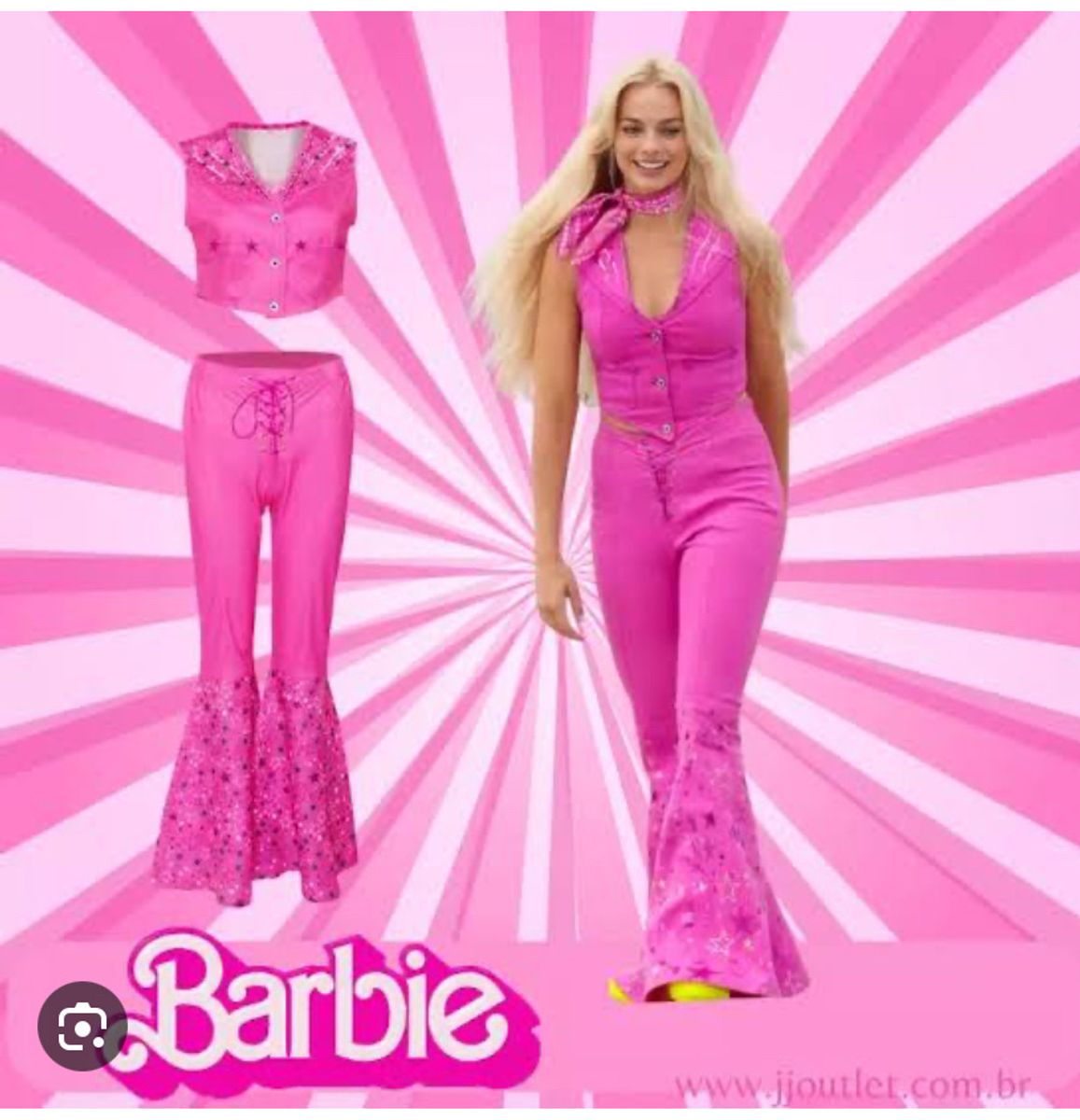 Fantasia Barbie Adulto | Camisa Feminina Barbie Usado 97428899 | enjoei