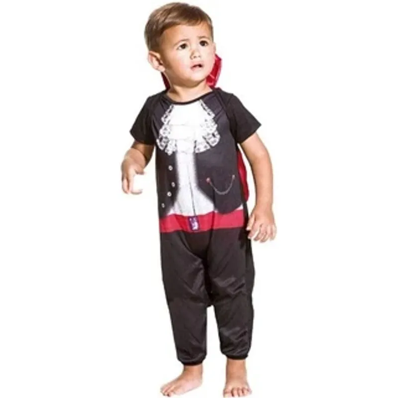 Fantasia Vampiro Bebê Infantil Masculino Halloween em Promoção na