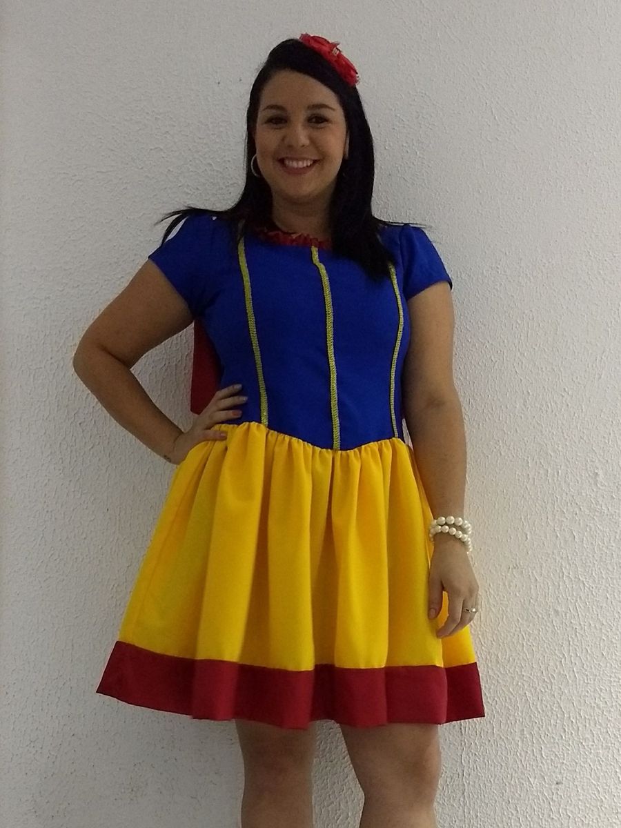 Vestido da branca store de neve adulto