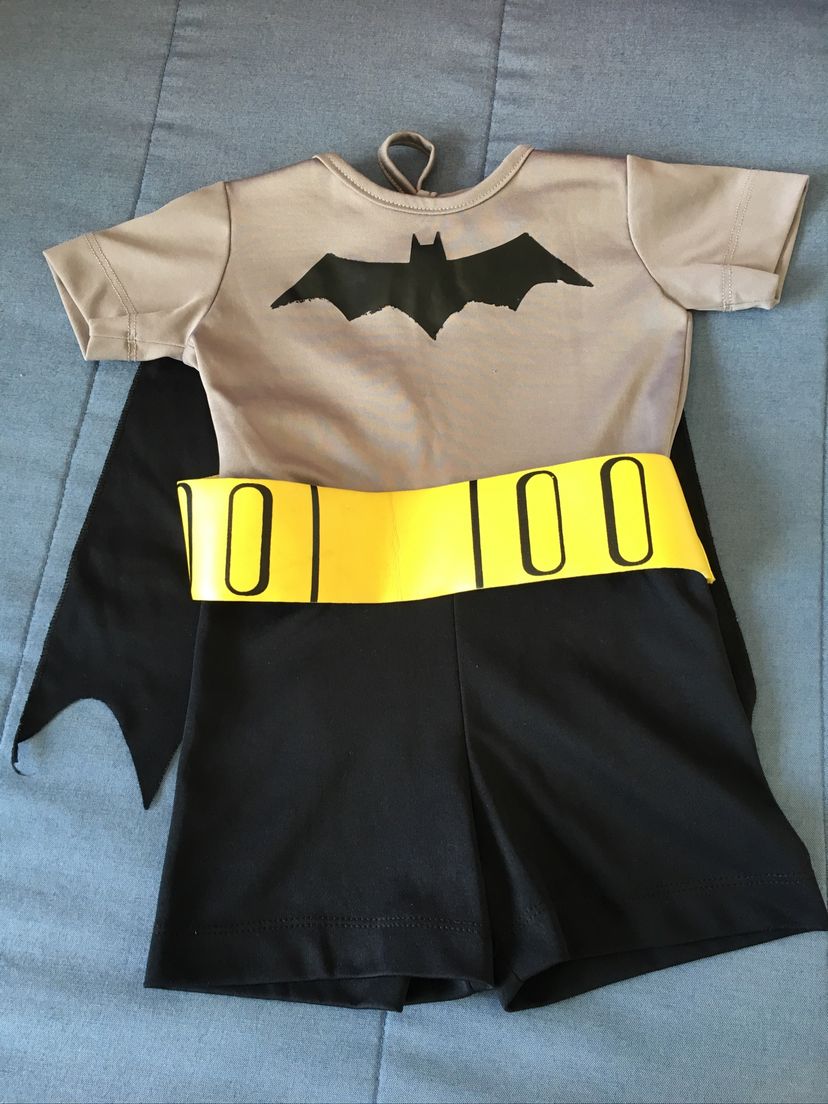 Fantasia Carnaval Batman Bebê, Sulamericana, Tam 01 | Roupa Infantil para  Bebê Sulamericana Usado 32593450 | enjoei