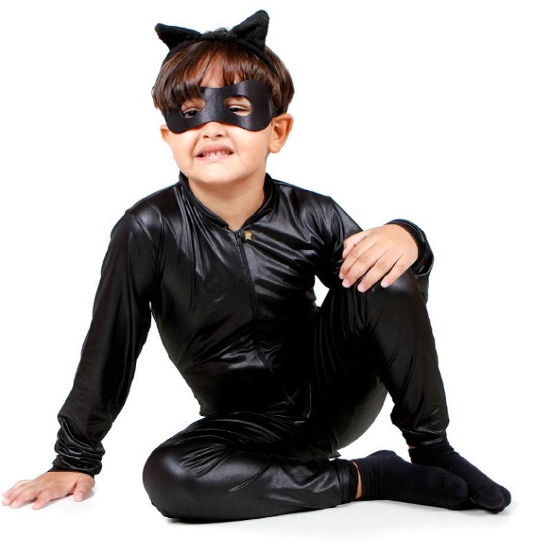 Fantasia Cat Noir Adulto. Completa, Produto Masculino Usado 92964805