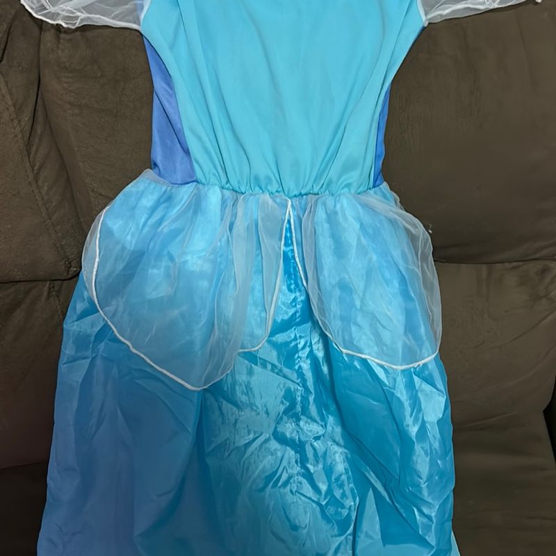 Vestido Fantasia Cinderela, Roupa Infantil para Menina Yamp! Usado  87823557