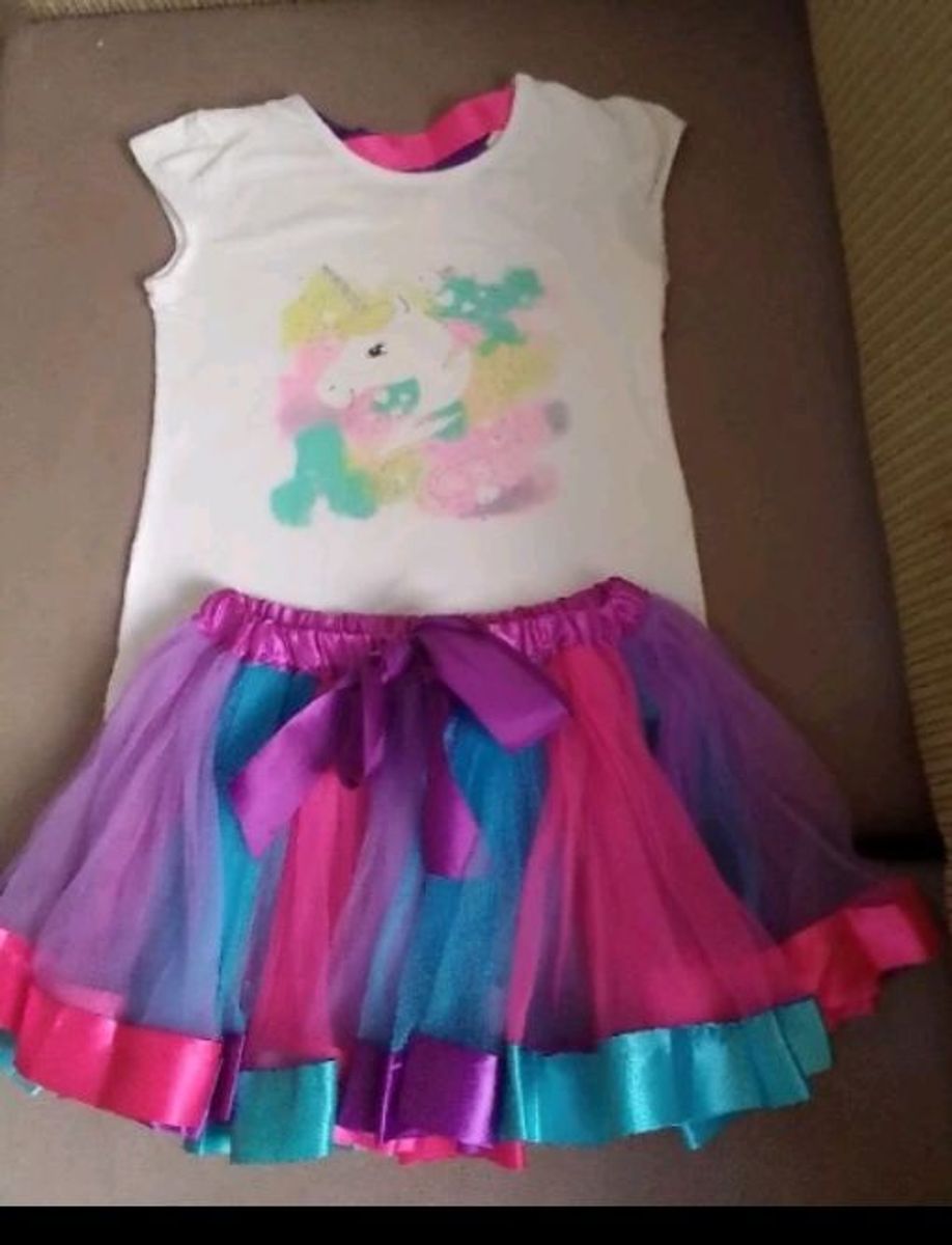 Anos Fantasia De Carnaval Feminina Unicornio Comprar Fantasia De