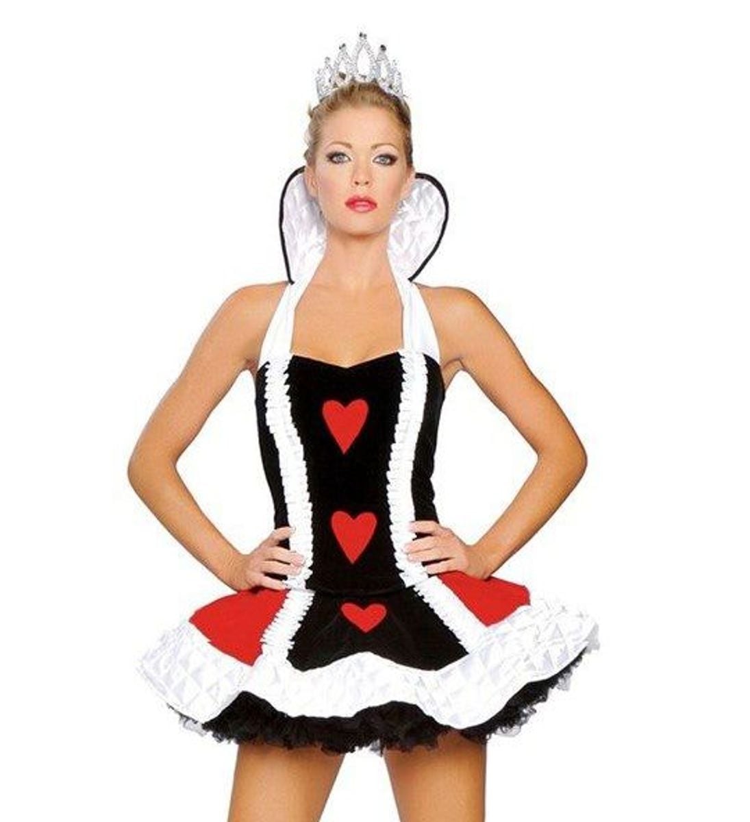 Fantasia Dama de Copas | Vestido Feminino Usado 88114054 | enjoei