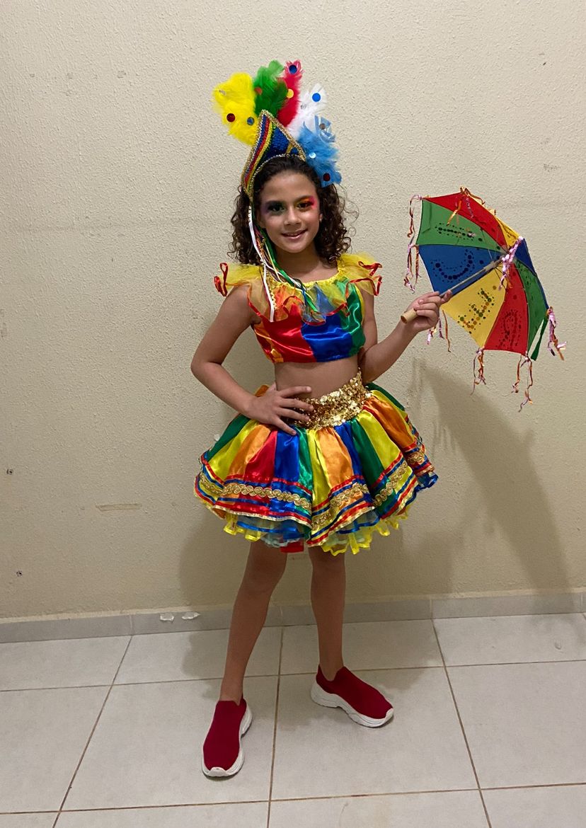 Fantasia de Carnaval | Roupa Infantil para Menina Ultraje Usado ...
