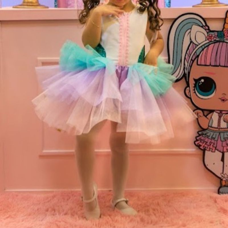 Fantasia de Lol Unicórnio Luxo, Roupa Infantil para Menina Toda Encanto  Usado 92250341