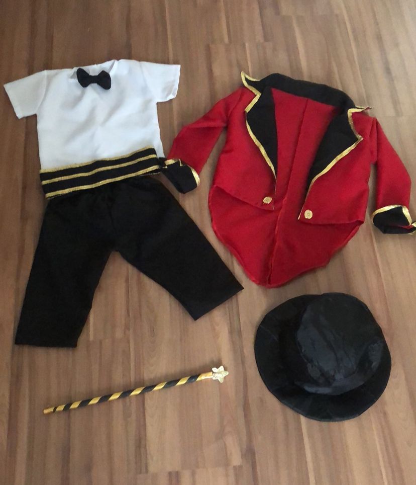 Fantasia de Mágico | Roupa Infantil para Bebê Fantasia Circo Usado ...
